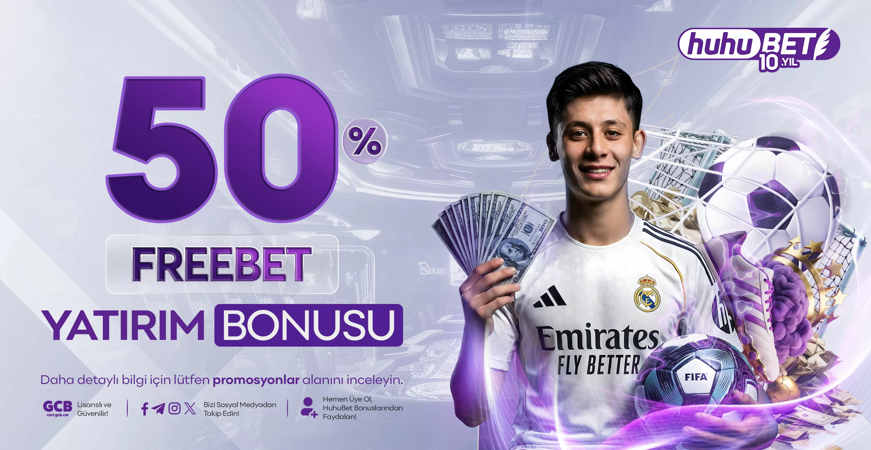 Huhubet freebet bonusu