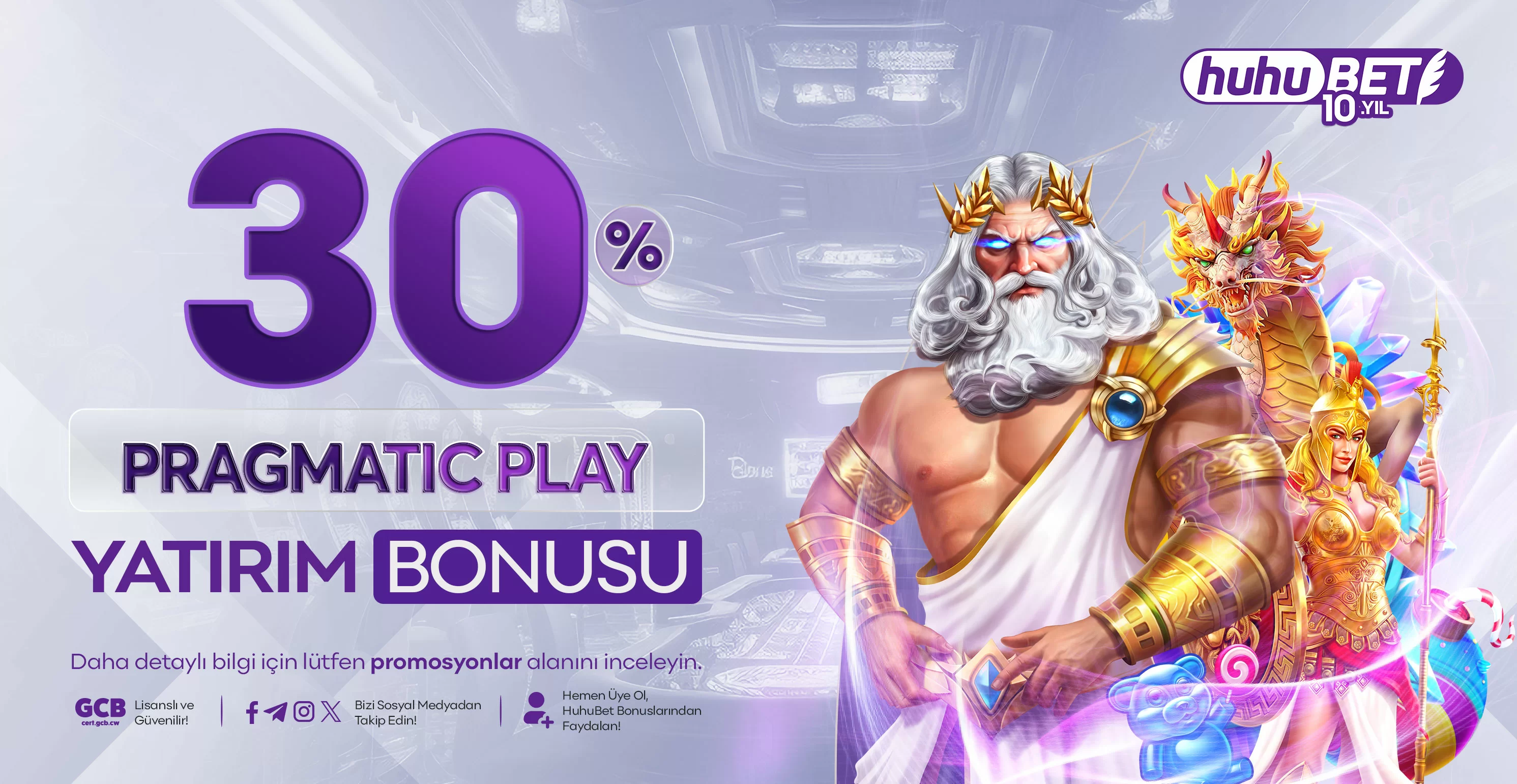 Huhubet pragmatic play yatırım bonusu